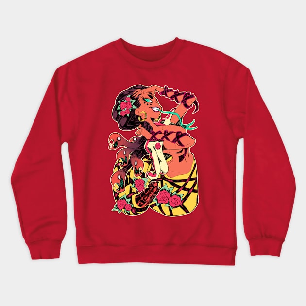 Naga girl Crewneck Sweatshirt by Rafchu